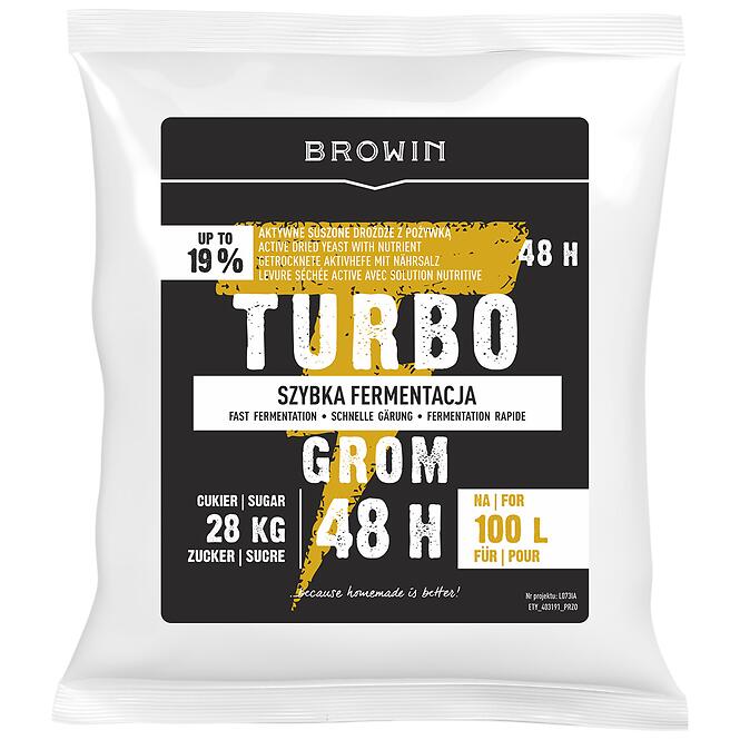 Liehovarnícke kvasnice turbo grom 48h 100 l - 510 g