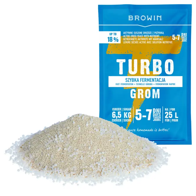 Liehovarnícke kvasnice turbo grom 5-7 dní - 85g