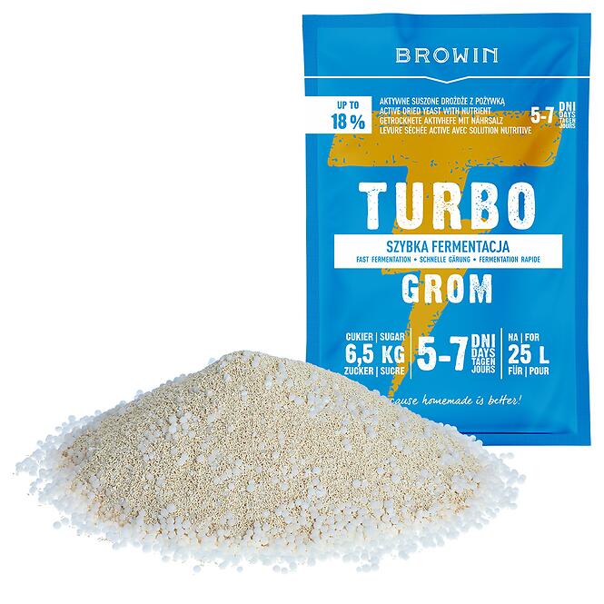 Liehovarnícke kvasnice turbo grom 5-7 dní - 85g