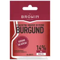 Vínne kvasnice burgund bez rozmnožovania - 20 ml