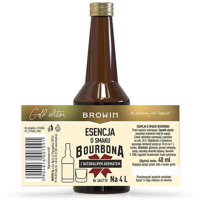 Esencia s príchuťou Bourbon 40 ml