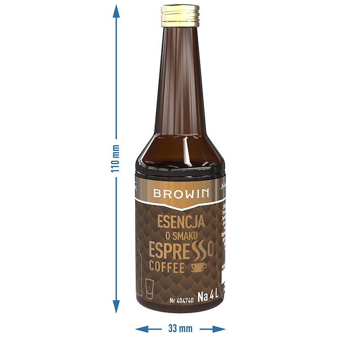 Esencia s príchuťou espresso 40 ml