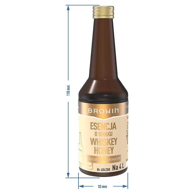 Esencia s príchuťou Whiskey Honey na 4 l - 40 ml