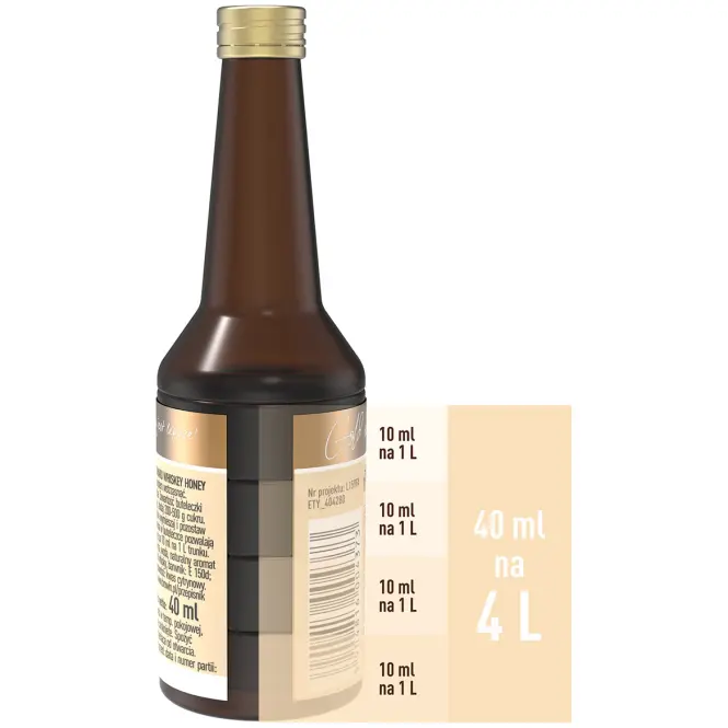 Esencia s príchuťou Whiskey Honey na 4 l - 40 ml