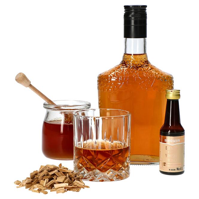 Esencia s príchuťou Whiskey Honey na 4 l - 40 ml