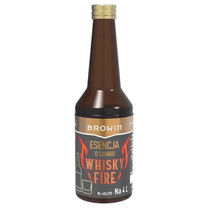 Esencia s príchuťou Whisky Fire na 4 l - 40 ml