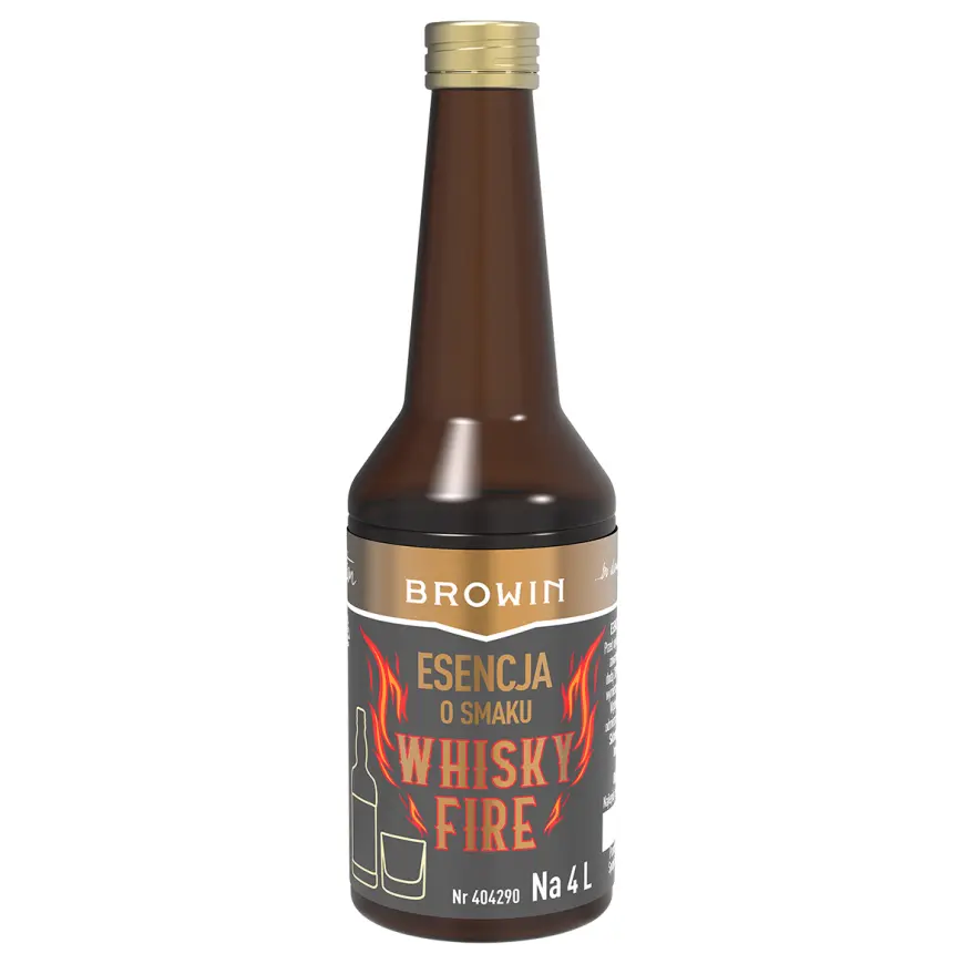 Esencia s príchuťou Whisky Fire na 4 l - 40 ml