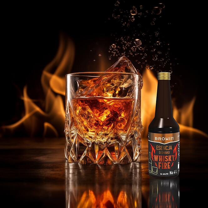 Esencia s príchuťou Whisky Fire na 4 l - 40 ml