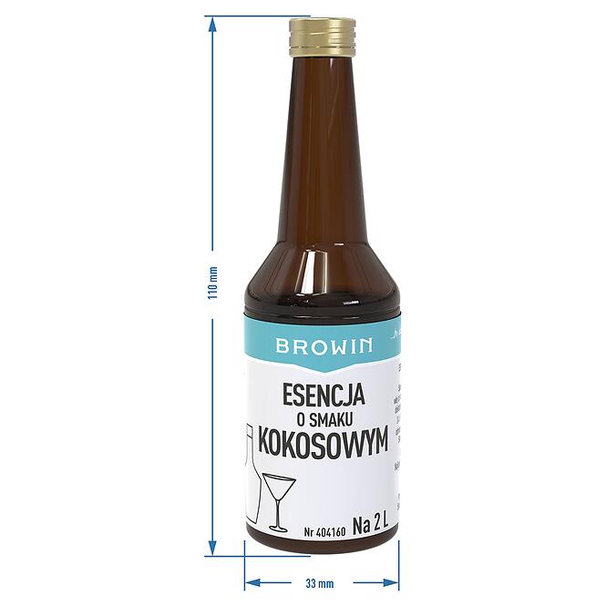 Esencia s príchuťou - kokos na 2 l - 40 ml