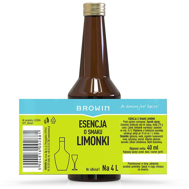 Esencia s príchuťou – limetka 40 ml
