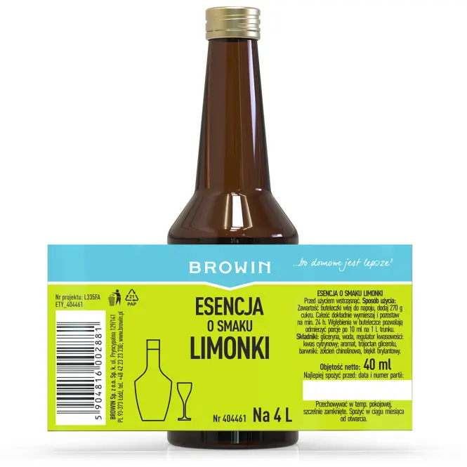 Esencia s príchuťou – limetka 40 ml,4