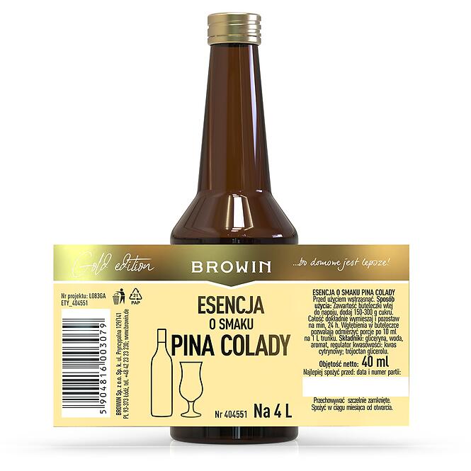 Esencia s príchuťou – Pina Colada 40 ml