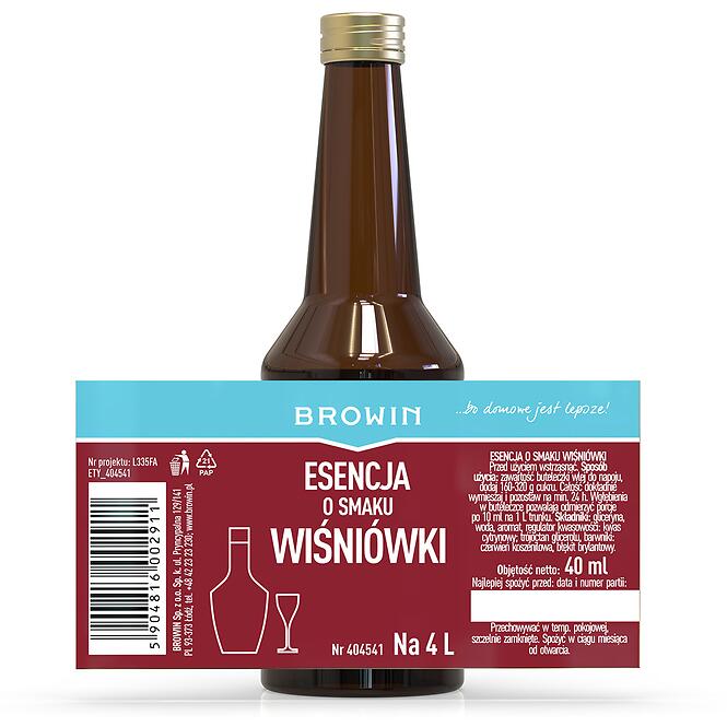 Esencia s príchuťou – čerešne 40 ml