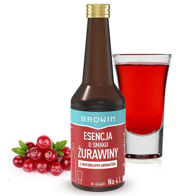 Esencia s príchuťou – brusnica 40 ml