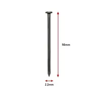 Stavebné Klince 2,2×50 mm