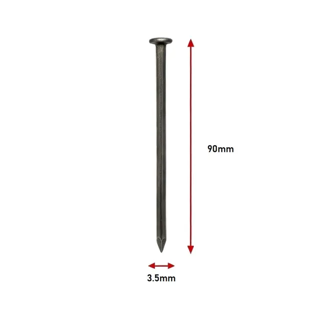 Stavebné Klince 3,5×90 mm