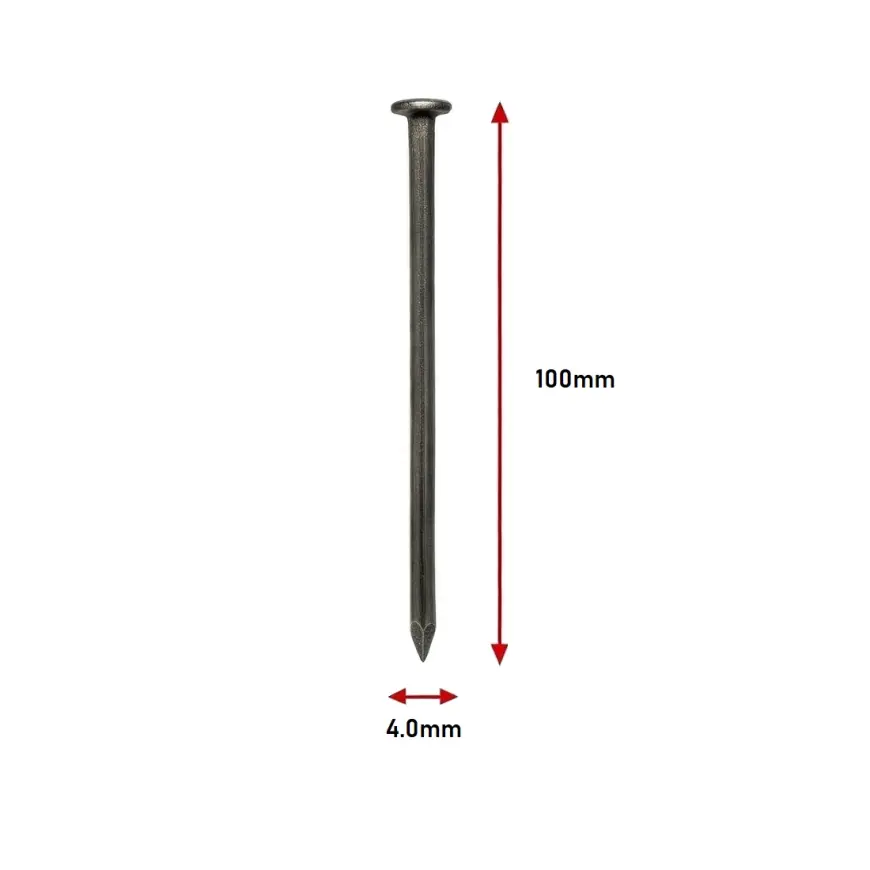 Stavebné Klince 4,0×100 mm