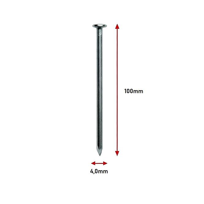 Pozinkované Stavebné Klince 4,0×100 mm
