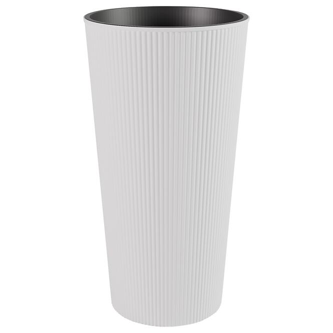 Kvetináč TW30 30x57 biela