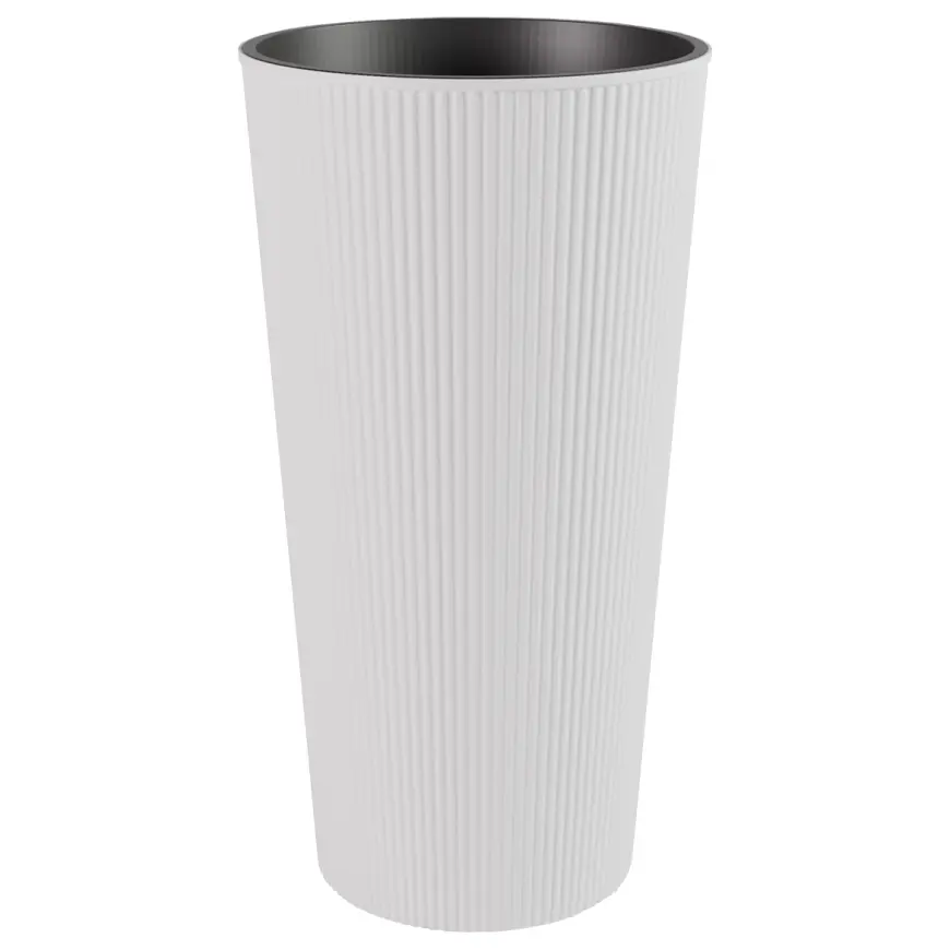 Kvetináč TW30 30x57 biela