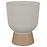 Kvetináč WTW30 30x35 biela