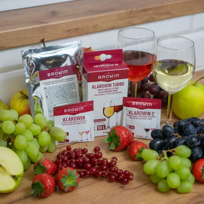 Klarowin číriaci prostriedok do bielych a ružových vín - 10 g,2