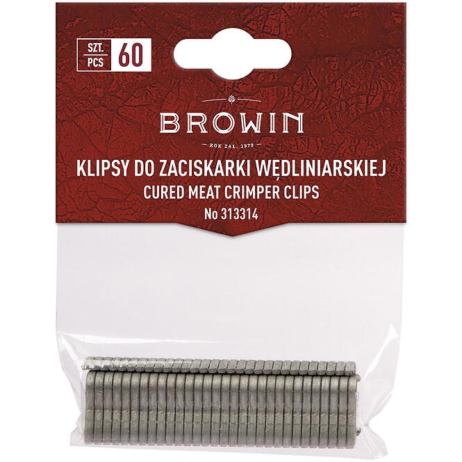 Spony do kliešti na údeniny – 60 ks