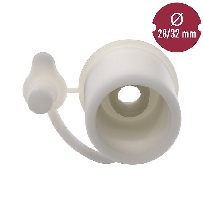 Zátka na demižón fi28/32mm s uzáverom