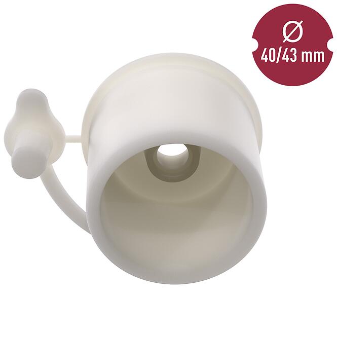Zátka na demižón fi40/43mm s uzáverom