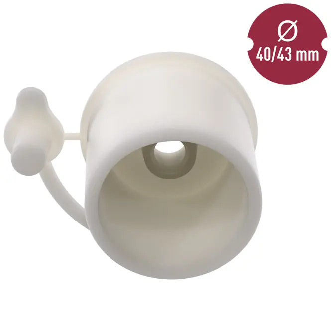 Zátka na demižón fi40/43mm s uzáverom,4