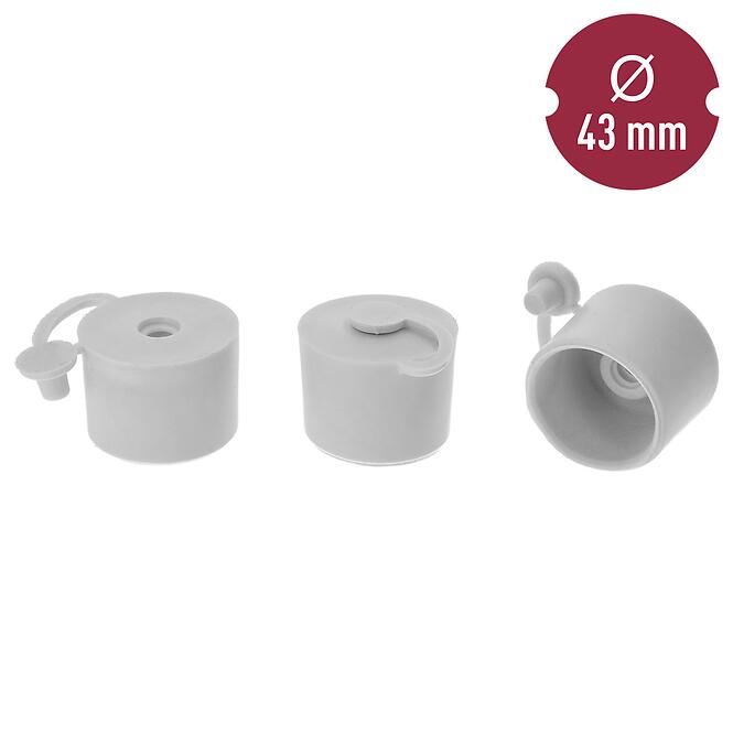 Zátka na demižón fi43mm - s uzáverom