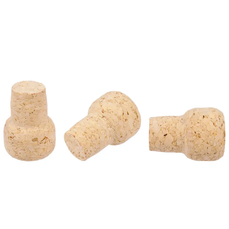 Korková zátka "hríbik" fi19mm - 5 ks