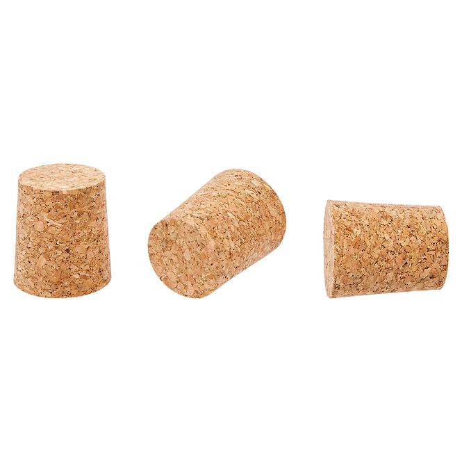 Korková zátka kónická fi30/33mm - aglomer
