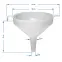 Plastový lievik biely fi10 cm,2
