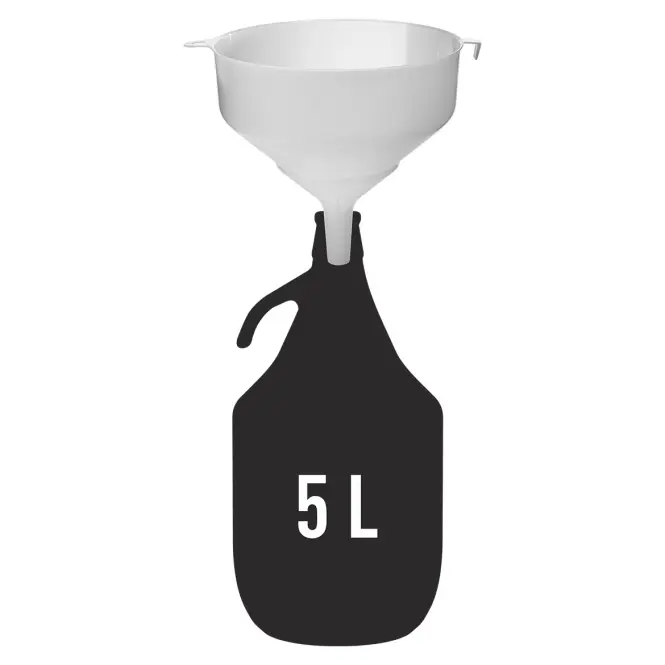 Plastový lievik fi20 cm do demižónov