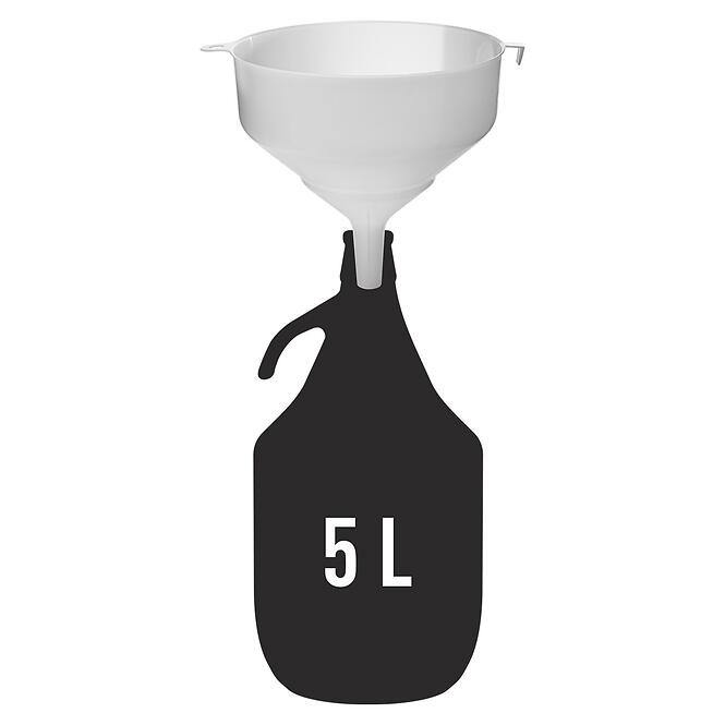 Plastový lievik fi20 cm do demižónov