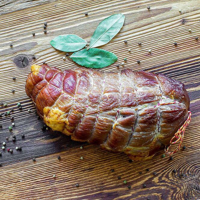 Bavlnený špagát na údenie  bielo-červený (240 °C) 100 g