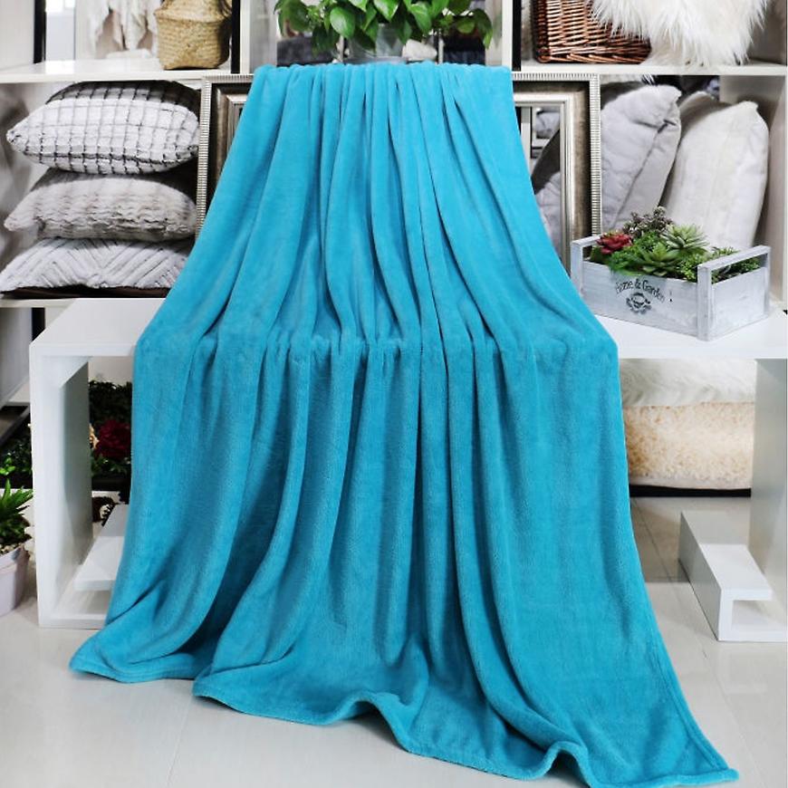 Deka Mink Throw SH54 200x220 tyrkysová