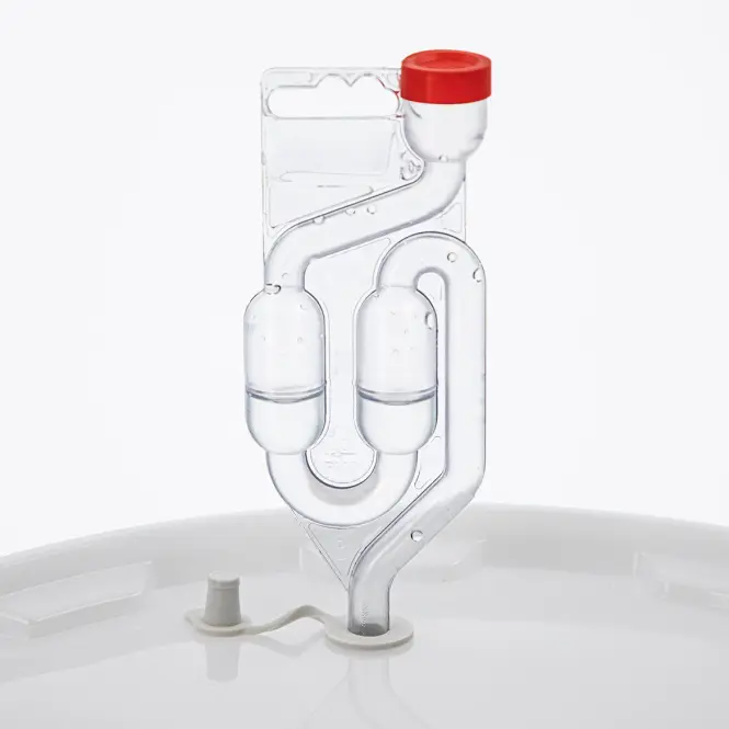 Fermentačná nádoba priehľadná 30 l s potlačou + kohútik + veko,8