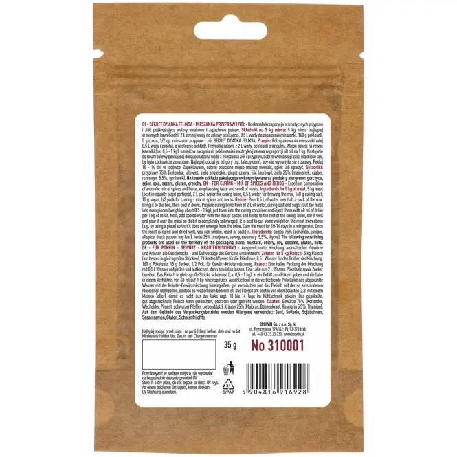 Tajomstvo dedka félixa na nakladanie 35 g,2