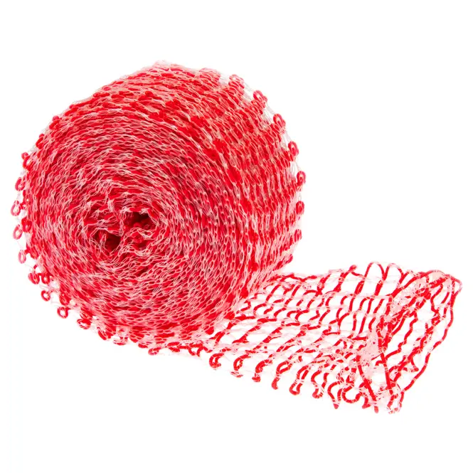 Údenárska sieťka 22 cm (125c) žilkovo-červená – 4m,2