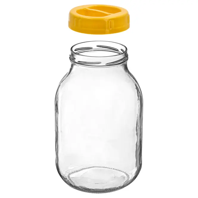 Sklenený pohár to 3l s plastovým viečkom fi 100 mm  Browin,2