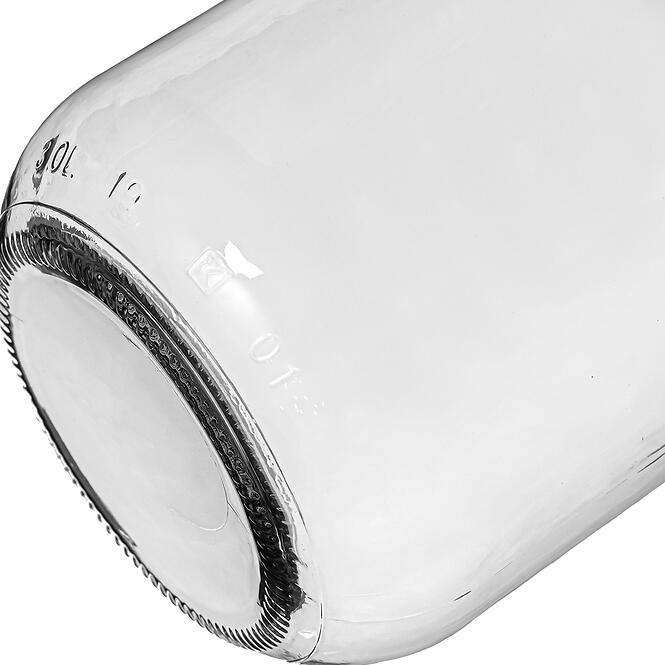 Sklenený pohár to 3l s plastovým viečkom fi 100 mm  Browin