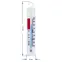 Teplomer do chladničiek a mrazničiek (-40/40 °C) 15 cm,2
