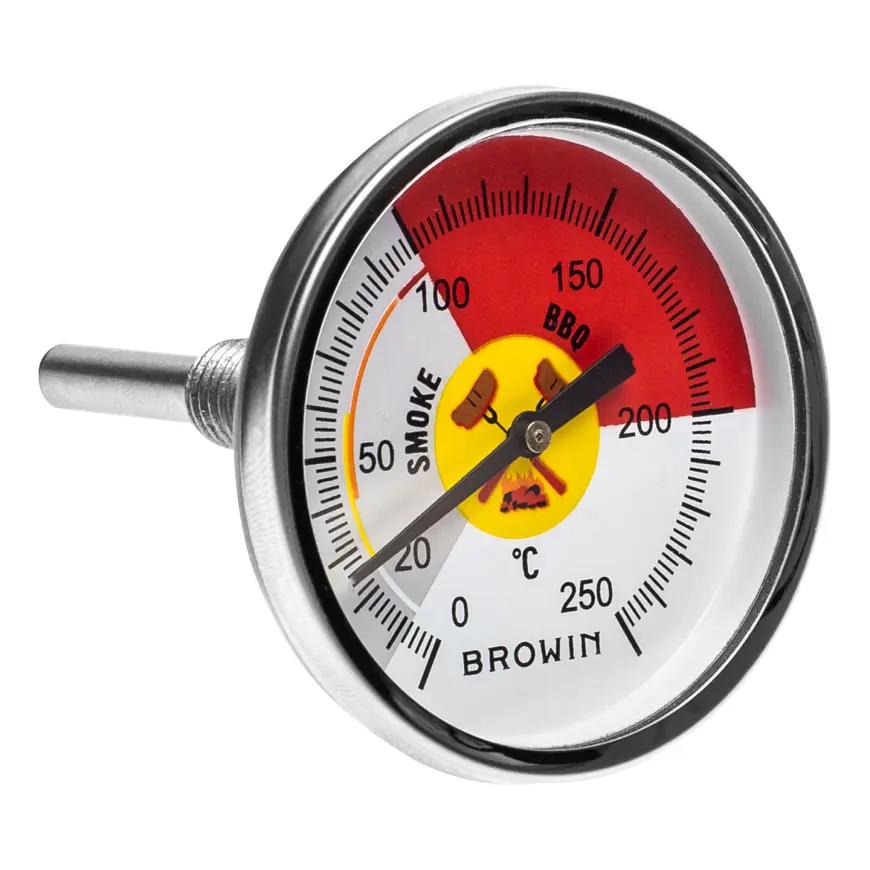 Teplomer do udiarne a BBQ (0/250 °C) 6,0 cm