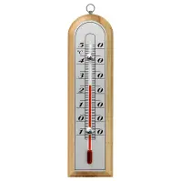 Izbový teplomer so striebornou stupnicou (-10/50 °C) 16 cm mix