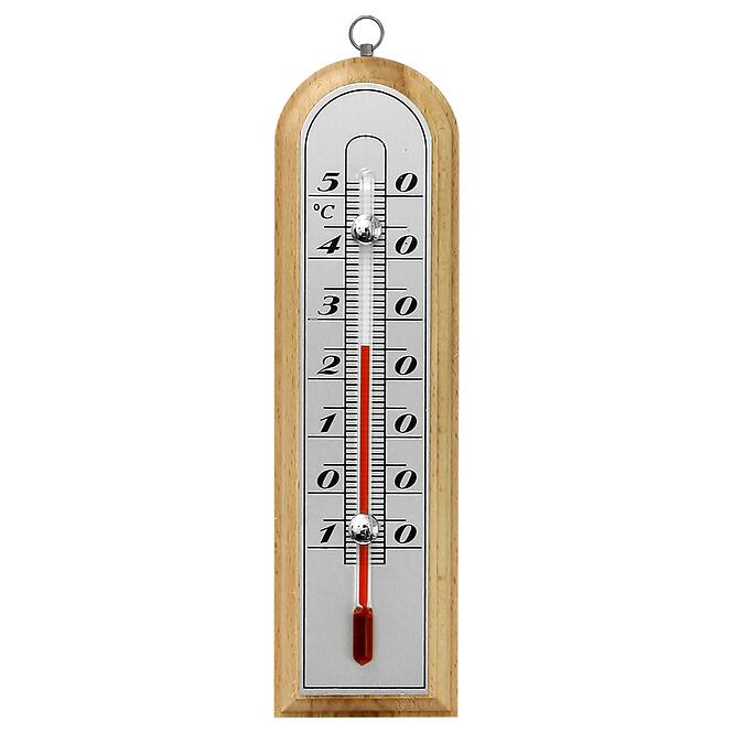 Izbový teplomer so striebornou stupnicou (-10/50 °C) 16 cm mix