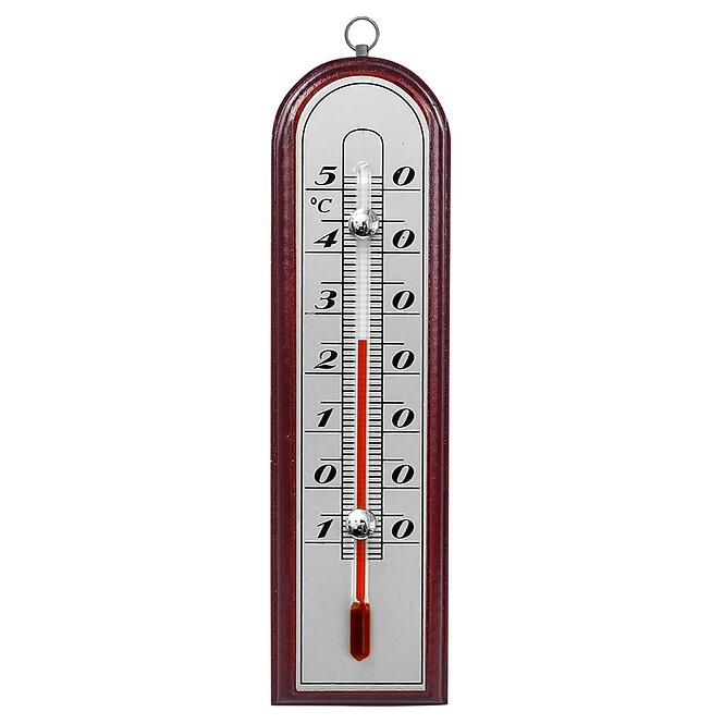 Izbový teplomer so striebornou stupnicou (-10/50 °C) 16 cm mix
