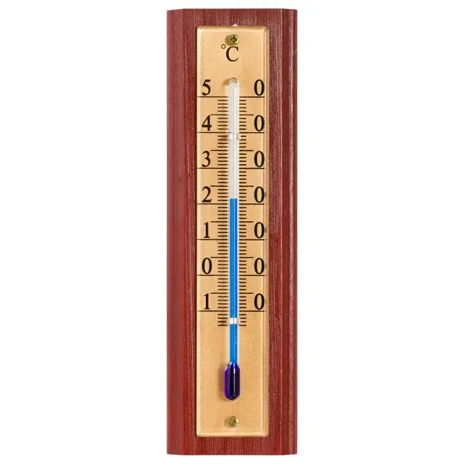 Izbový teplomer so zlatou stupnicou (-10/50 °C) 12 cm,2