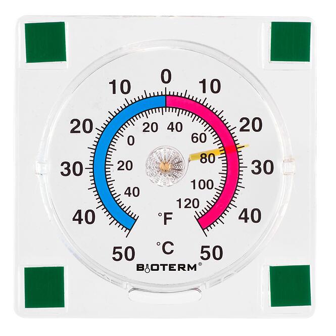 Univerzálny samolepiaci priesvitný teplomer (-50/50 °C)